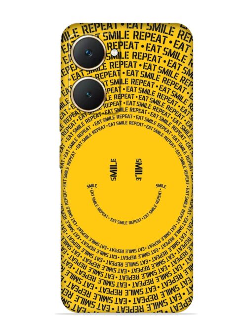 Smiley Embossed Soft Silicone Case for Vivo Y18E Zapvi