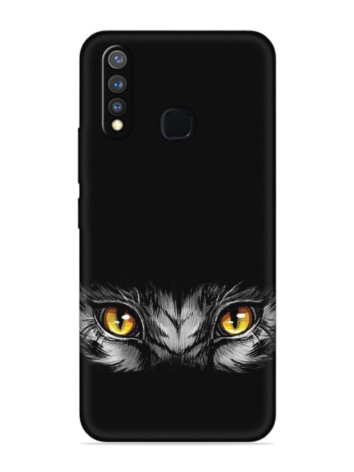 Scary Eye Embossed Soft Silicone Case for Vivo Y19 Zapvi