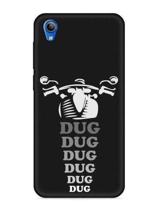 Dug Dug Dug Embossed Soft Silicone Case for Vivo Y1S Zapvi