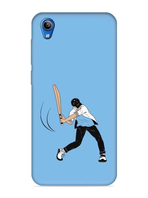 Cricket Gully Boy Embossed Soft Silicone Case for Vivo Y1S Zapvi