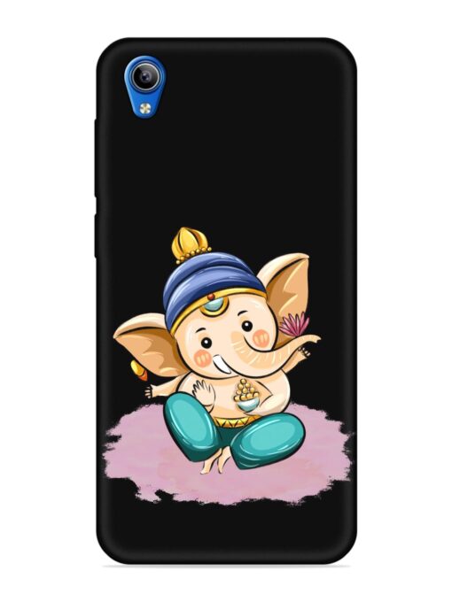 Bal Ganesh Vector Art Embossed Soft Silicone Case for Vivo Y1S Zapvi