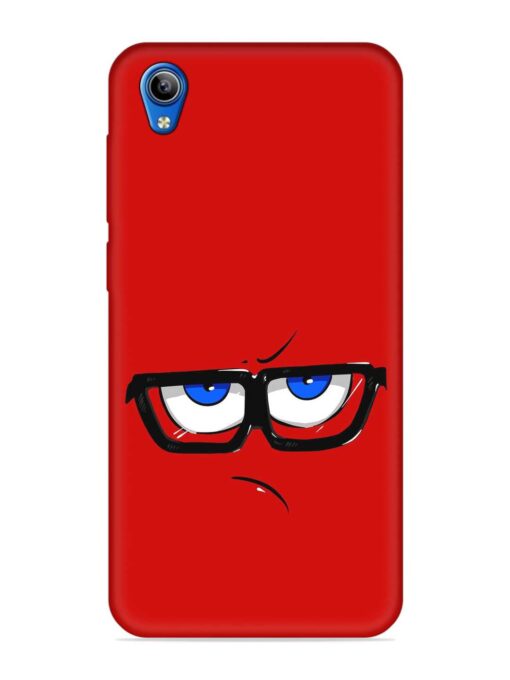 Rad Angry Face Embossed Soft Silicone Case for Vivo Y1S Zapvi