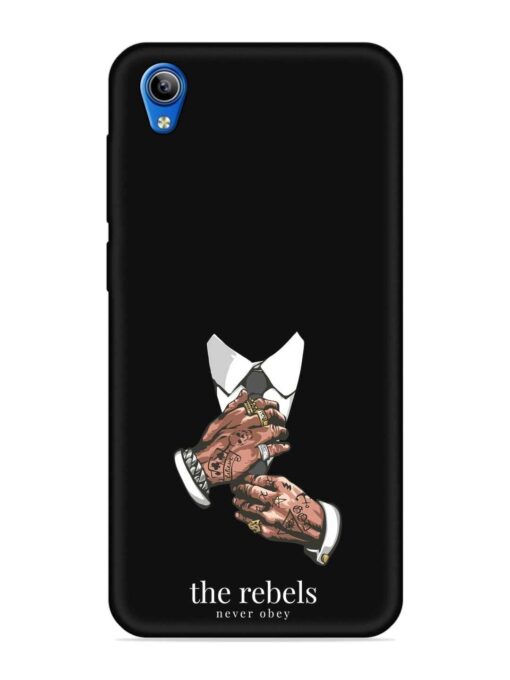 Rebels Slogan Man Embossed Soft Silicone Case for Vivo Y1S Zapvi