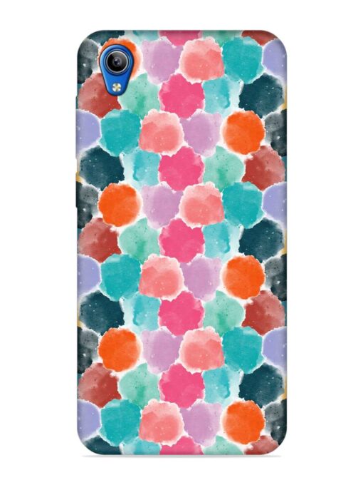 Colorful Seamless Pattern Embossed Soft Silicone Case for Vivo Y1S Zapvi