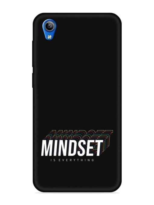 Mindset Everything Slogan Embossed Soft Silicone Case for Vivo Y1S Zapvi