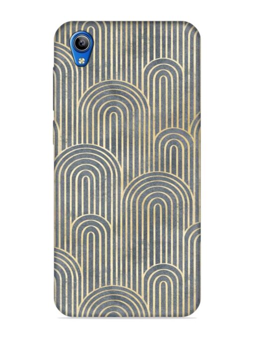 Art Deco Style Embossed Soft Silicone Case for Vivo Y1S Zapvi