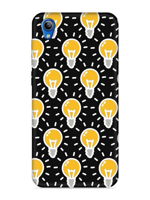 Light Bulb Seamless Embossed Soft Silicone Case for Vivo Y1S Zapvi