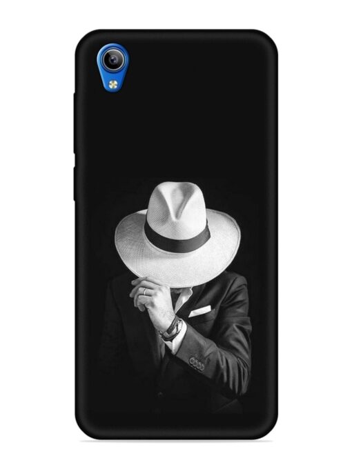 Men Under Hat Embossed Soft Silicone Case for Vivo Y1S Zapvi