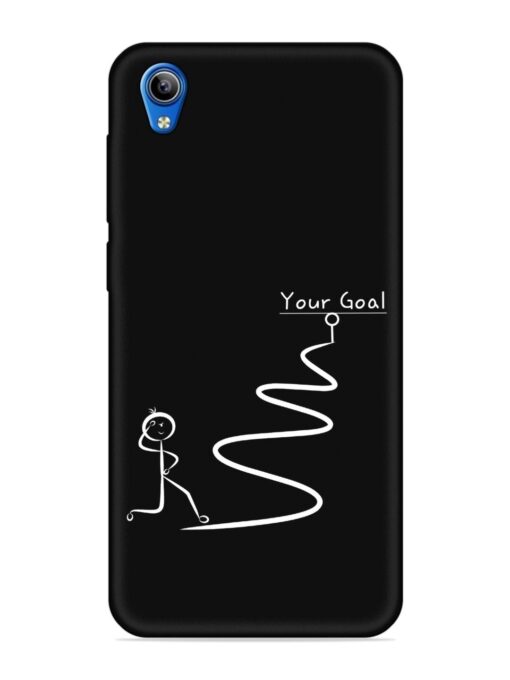 Your Goal Embossed Soft Silicone Case for Vivo Y1S Zapvi