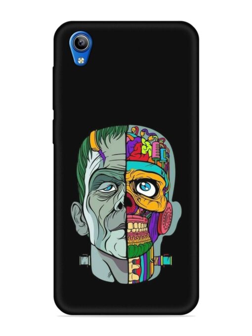 Men Vs Skull Embossed Soft Silicone Case for Vivo Y1S Zapvi