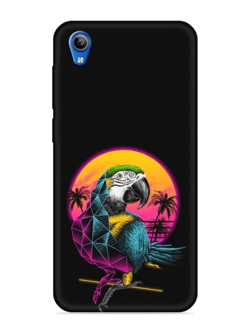 Rad Parrot Embossed Soft Silicone Case for Vivo Y1S Zapvi