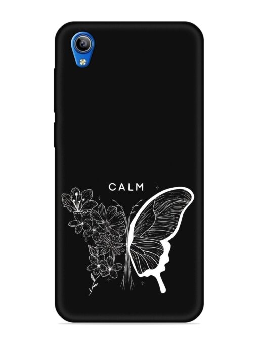 Calm Embossed Soft Silicone Case for Vivo Y1S Zapvi