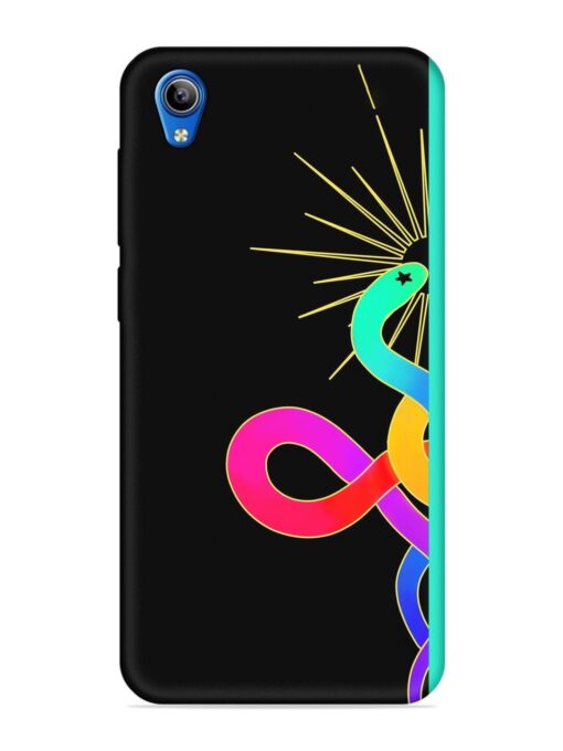 Art Geometric Abstraction Embossed Soft Silicone Case for Vivo Y1S Zapvi