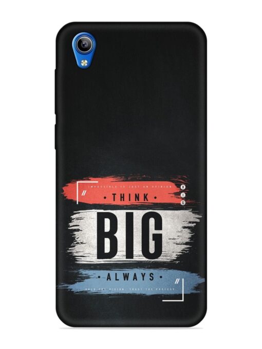 Think Big Always Embossed Soft Silicone Case for Vivo Y1S Zapvi