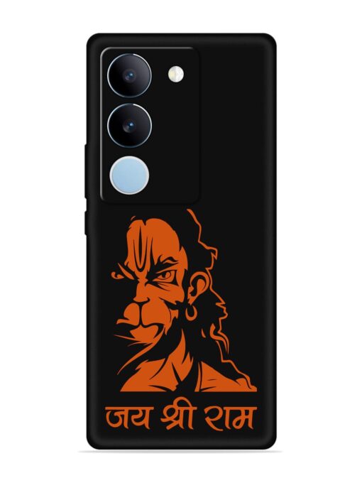 Angry Hanuman Embossed Soft Silicone Case for Vivo Y200 (5G) Zapvi