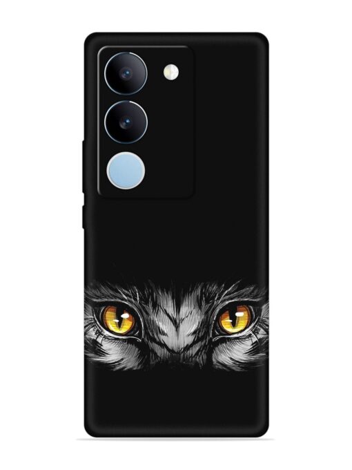 Scary Eye Embossed Soft Silicone Case for Vivo Y200 (5G) Zapvi