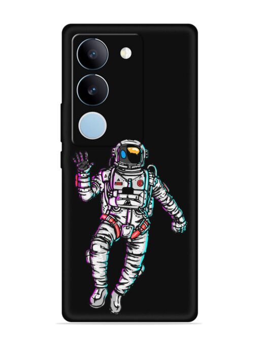 Spaceman Embossed Soft Silicone Case for Vivo Y200 (5G) Zapvi