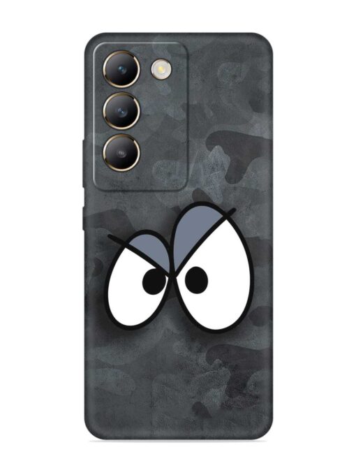 Big Eyes Night Mode Embossed Soft Silicone Case for Vivo Y200E (5G)