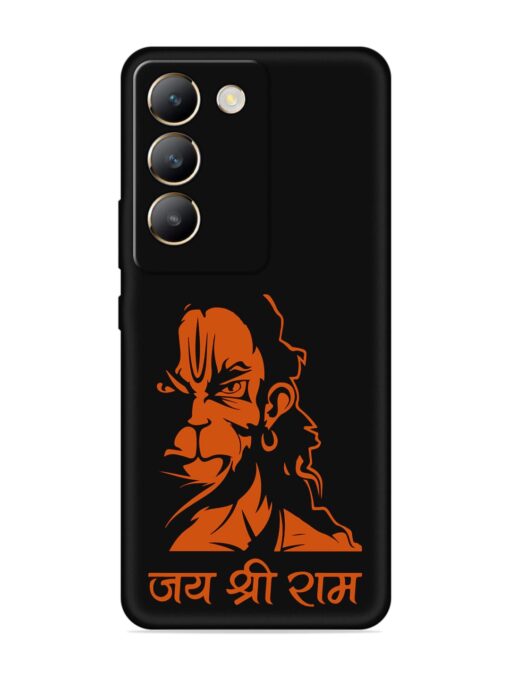 Angry Hanuman Embossed Soft Silicone Case for Vivo Y200E (5G) Zapvi