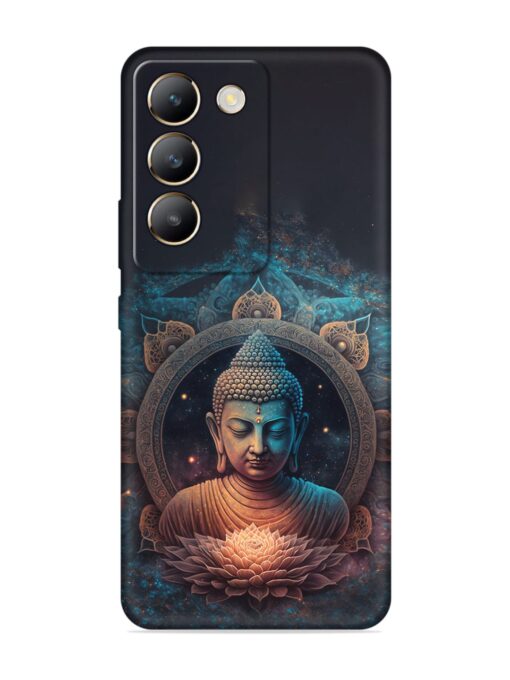 Gautam Buddha Embossed Soft Silicone Case for Vivo Y200E (5G) Zapvi