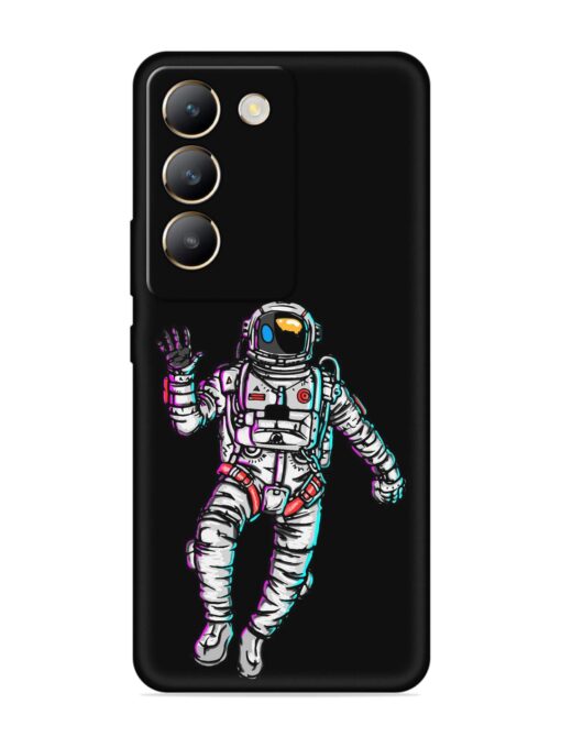 Spaceman Embossed Soft Silicone Case for Vivo Y200E (5G)