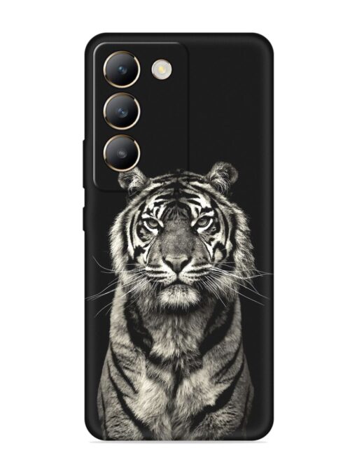 Tiger Art Embossed Soft Silicone Case for Vivo Y200E (5G) Zapvi