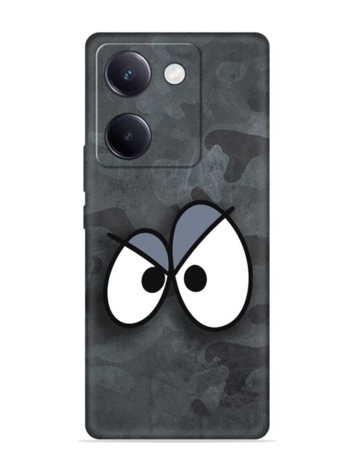 Big Eyes Night Mode Embossed Soft Silicone Case for Vivo Y200 Pro (5G) Zapvi