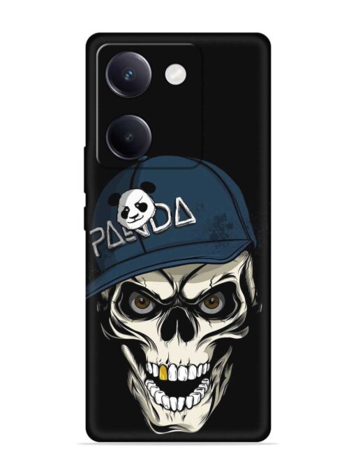 Panda Skull Embossed Soft Silicone Case for Vivo Y200 Pro (5G) Zapvi