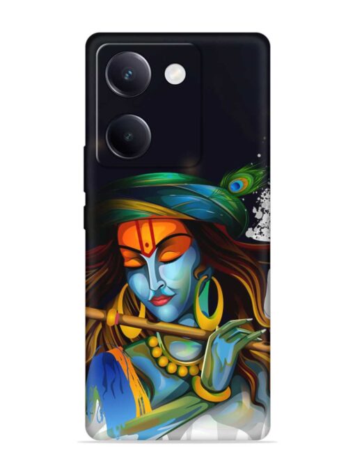 Krishna Art Embossed Soft Silicone Case for Vivo Y200 Pro (5G) Zapvi