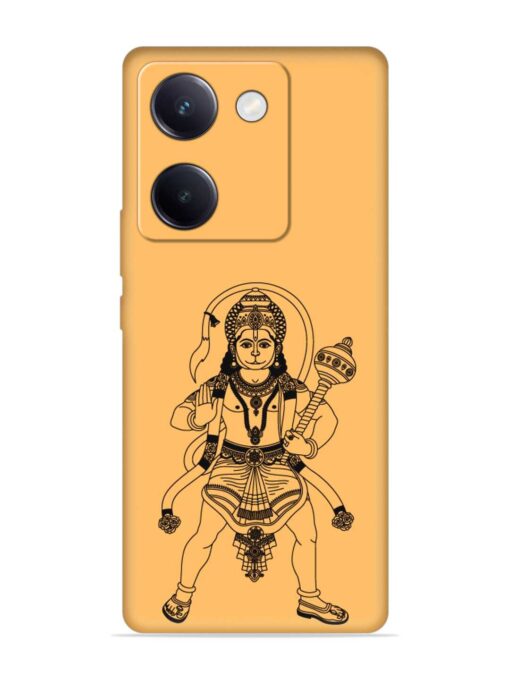 Indian God Hanuman Embossed Soft Silicone Case for Vivo Y200 Pro (5G) Zapvi