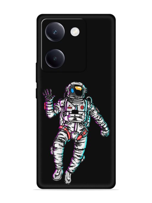 Spaceman Embossed Soft Silicone Case for Vivo Y200 Pro (5G) Zapvi