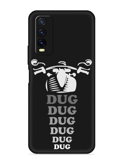 Dug Dug Dug Embossed Soft Silicone Case for Vivo Y20T Zapvi