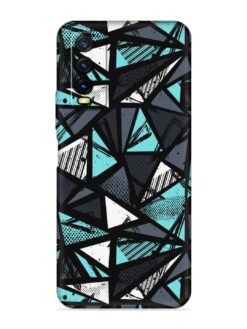 Abstract Seamless Embossed Soft Silicone Case for Vivo Y20T