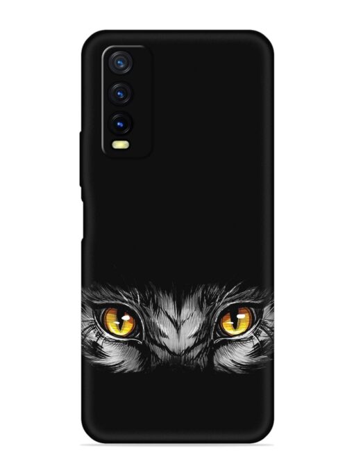 Scary Eye Embossed Soft Silicone Case for Vivo Y20T Zapvi