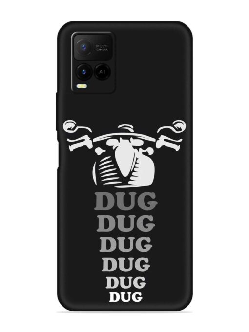 Dug Dug Dug Embossed Soft Silicone Case for Vivo Y21