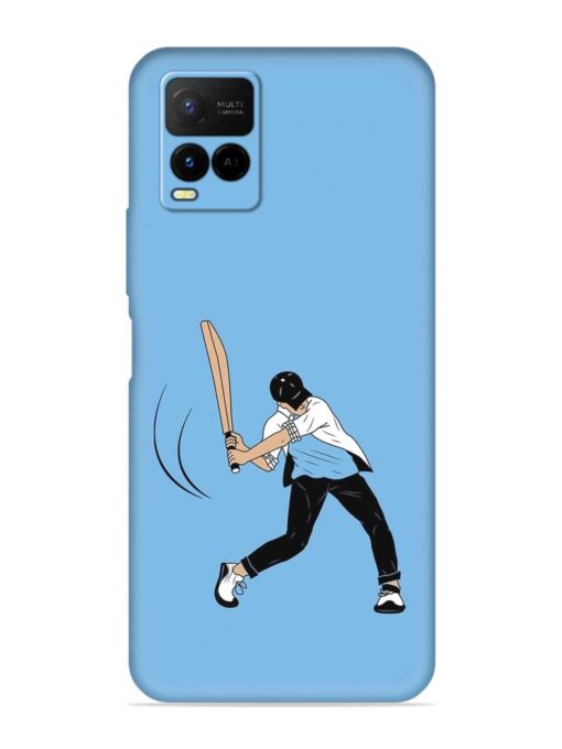 Cricket Gully Boy Embossed Soft Silicone Case for Vivo Y21 Zapvi