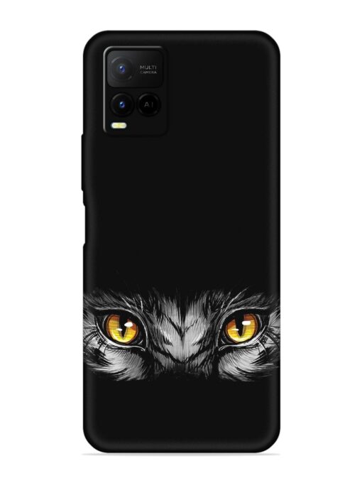 Scary Eye Embossed Soft Silicone Case for Vivo Y21 Zapvi