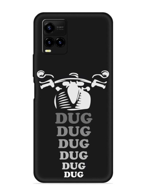 Dug Dug Dug Embossed Soft Silicone Case for Vivo Y21A Zapvi