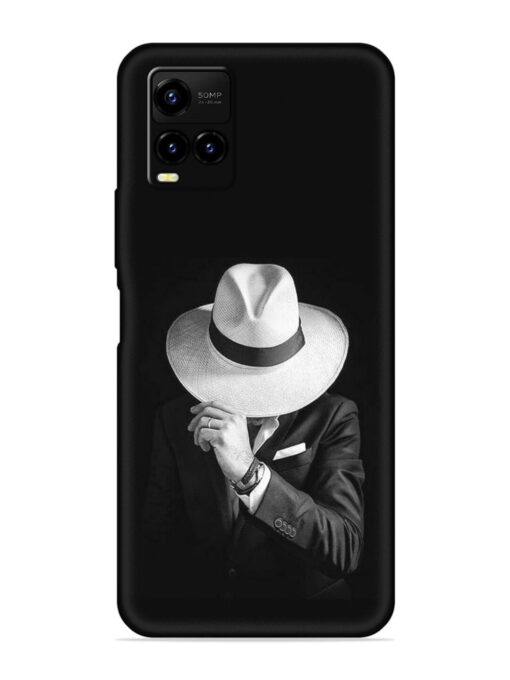 Men Under Hat Embossed Soft Silicone Case for Vivo Y21A Zapvi