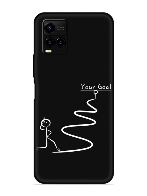 Your Goal Embossed Soft Silicone Case for Vivo Y21A Zapvi