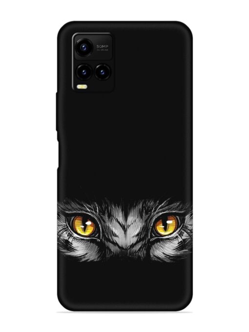 Scary Eye Embossed Soft Silicone Case for Vivo Y21A Zapvi