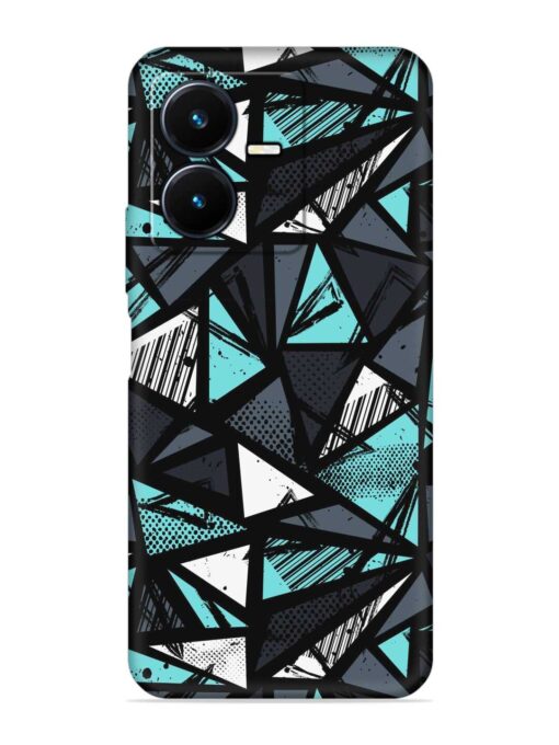 Abstract Seamless Embossed Soft Silicone Case for Vivo Y22 Zapvi