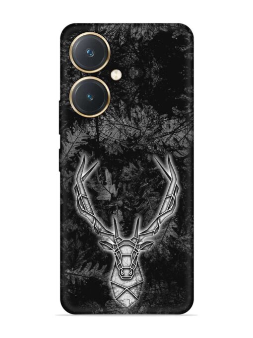 Ancient Deer Embossed Soft Silicone Case for Vivo Y27 Zapvi