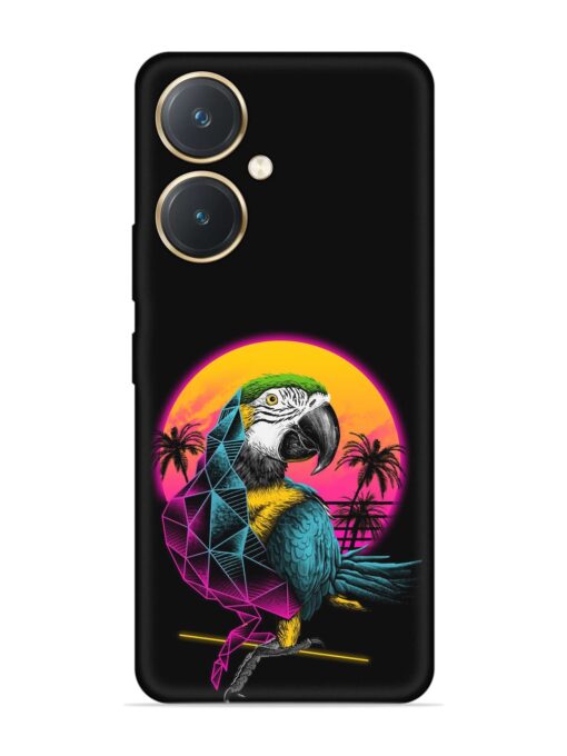 Rad Parrot Embossed Soft Silicone Case for Vivo Y27 Zapvi