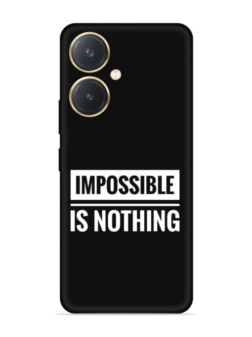 Impossible Is Nothing Embossed Soft Silicone Case for Vivo Y27 Zapvi