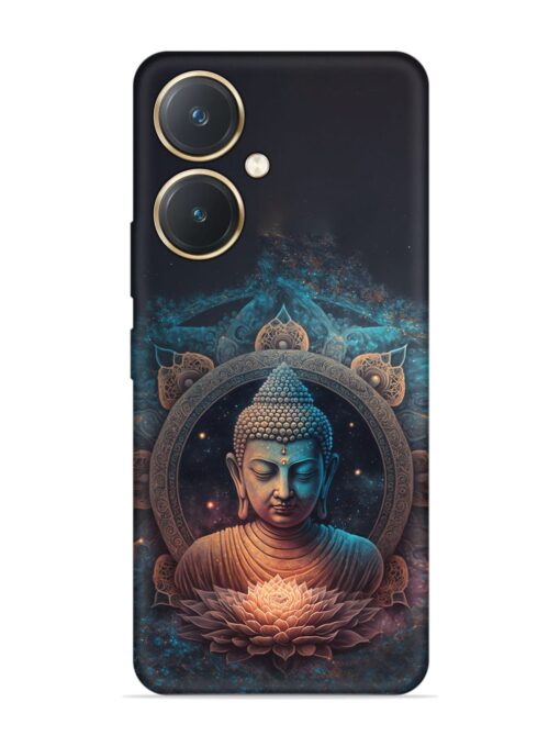 Gautam Buddha Embossed Soft Silicone Case for Vivo Y27 Zapvi