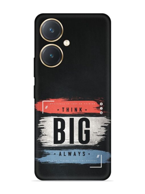 Think Big Always Embossed Soft Silicone Case for Vivo Y27 Zapvi