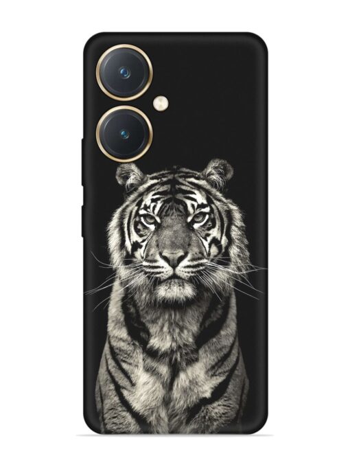 Tiger Art Embossed Soft Silicone Case for Vivo Y27