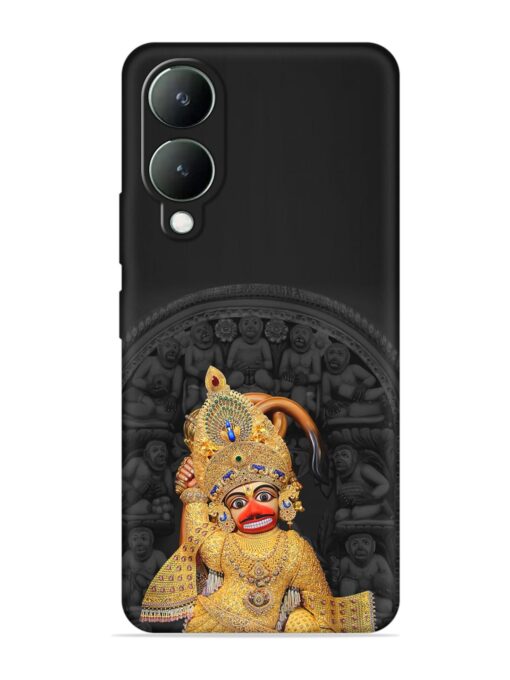 Indian Gold Hanuman Embossed Soft Silicone Case for Vivo Y28 (5G)