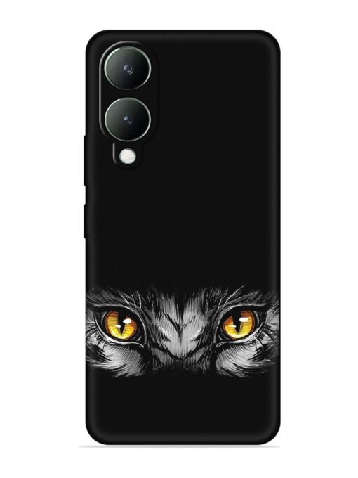 Scary Eye Embossed Soft Silicone Case for Vivo Y28 (5G) Zapvi